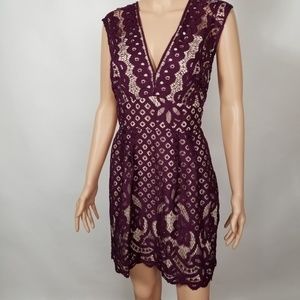 Free People Lace Crochet Size 10 Dress
